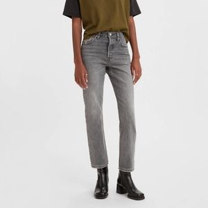 Levi's 501 original cropped jeans